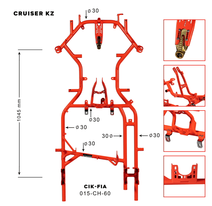 Kart completo Intrepid MS3 KZ + TM R2 3respuestokartcompeticion kz2 nuevo con motor tm r2