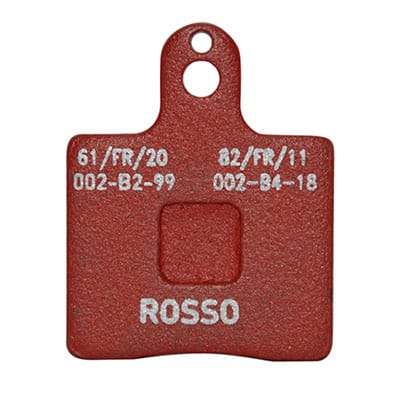 Pastilla de freno delantera V11 roja