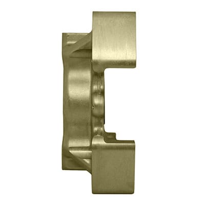 Media pinza V11 delantera con soporte derecho dorado