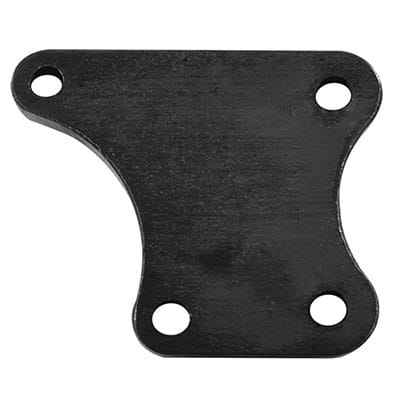 Placa de soporte de refuerzo del asiento derecho